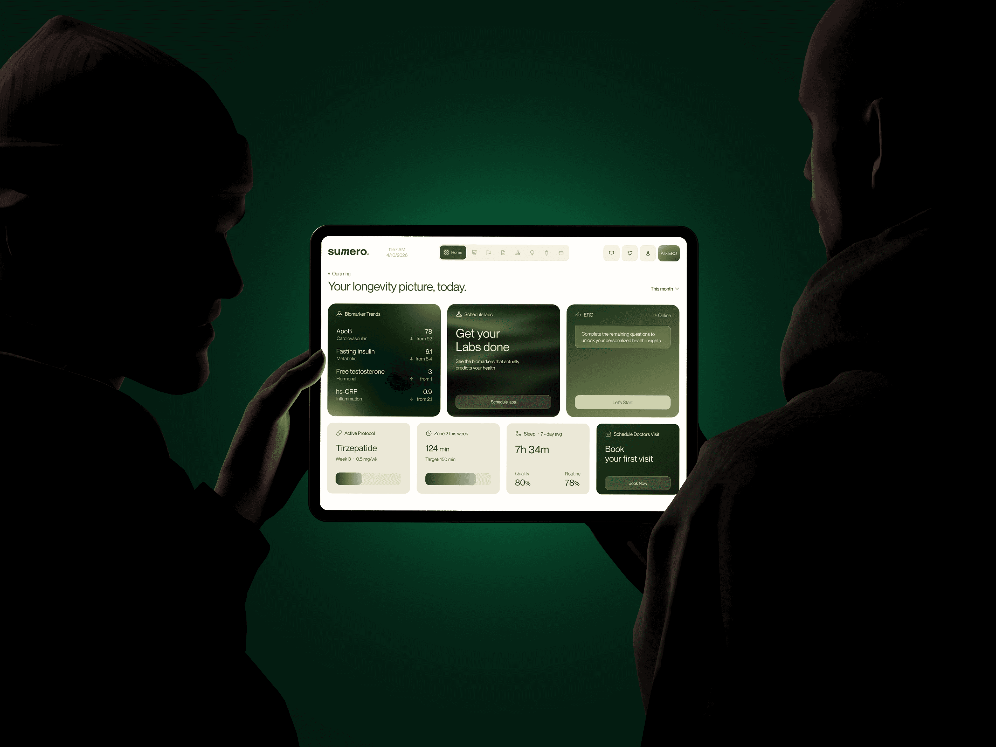 Sumero dashboard