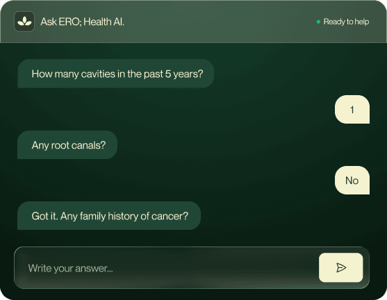 ERO intake chat